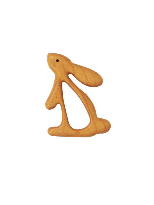 Heirloom Wood Bunny Teether Weston Table