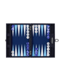 Hector Saxe Denim Backgammon Weston Table