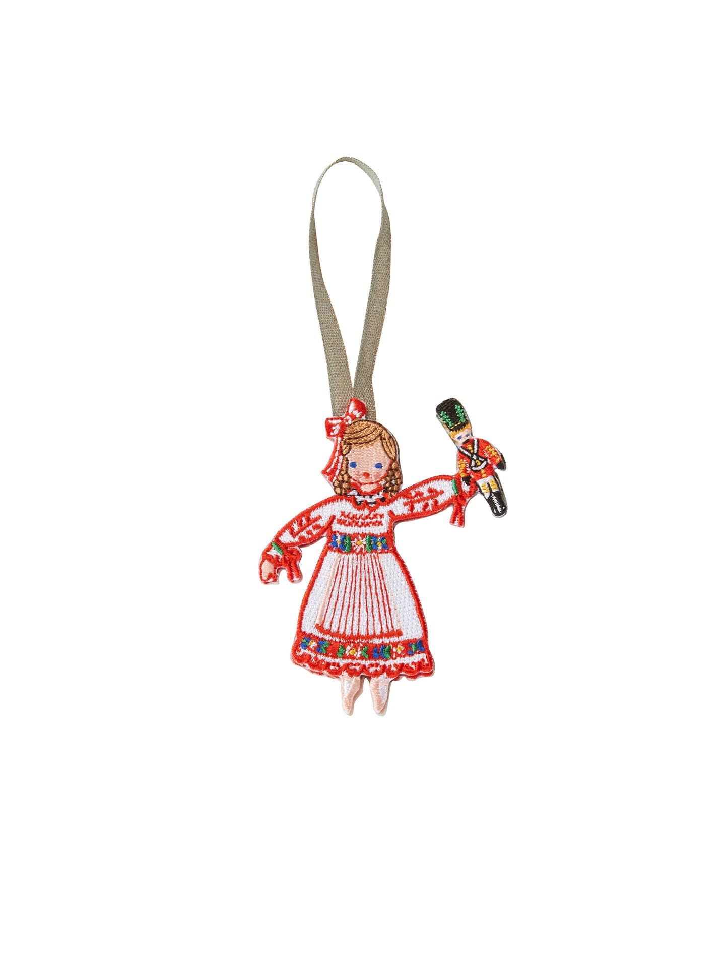 Heirloom Embroidered Nutcracker Ornament Set