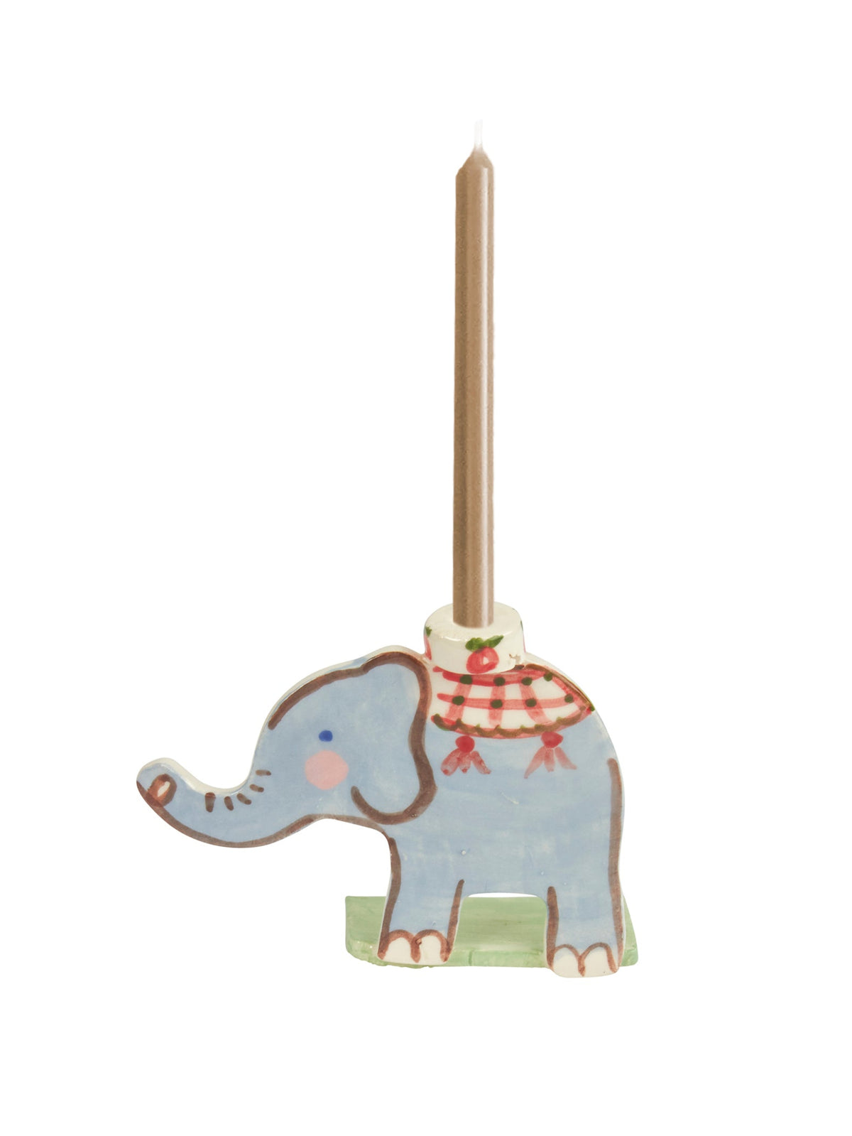 Heirloom Scandinavian Birthday Cake Toppers Elephant Weston Table