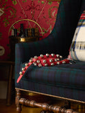 Heirloom Sleigh Bells with Red Leather Straps Weston Table