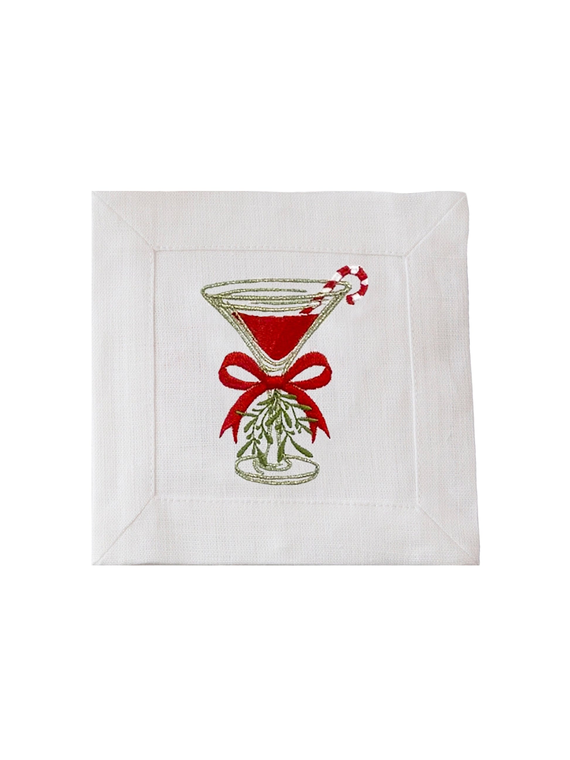 Holiday Martini Cocktail Napkins Weston Table