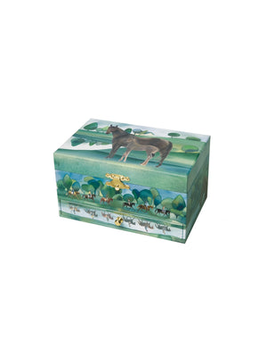  Horse Musical Jewelry Box Weston Table 