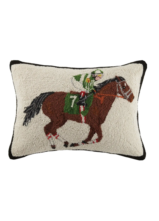 Horse Racing Hook Pillow Weston Table