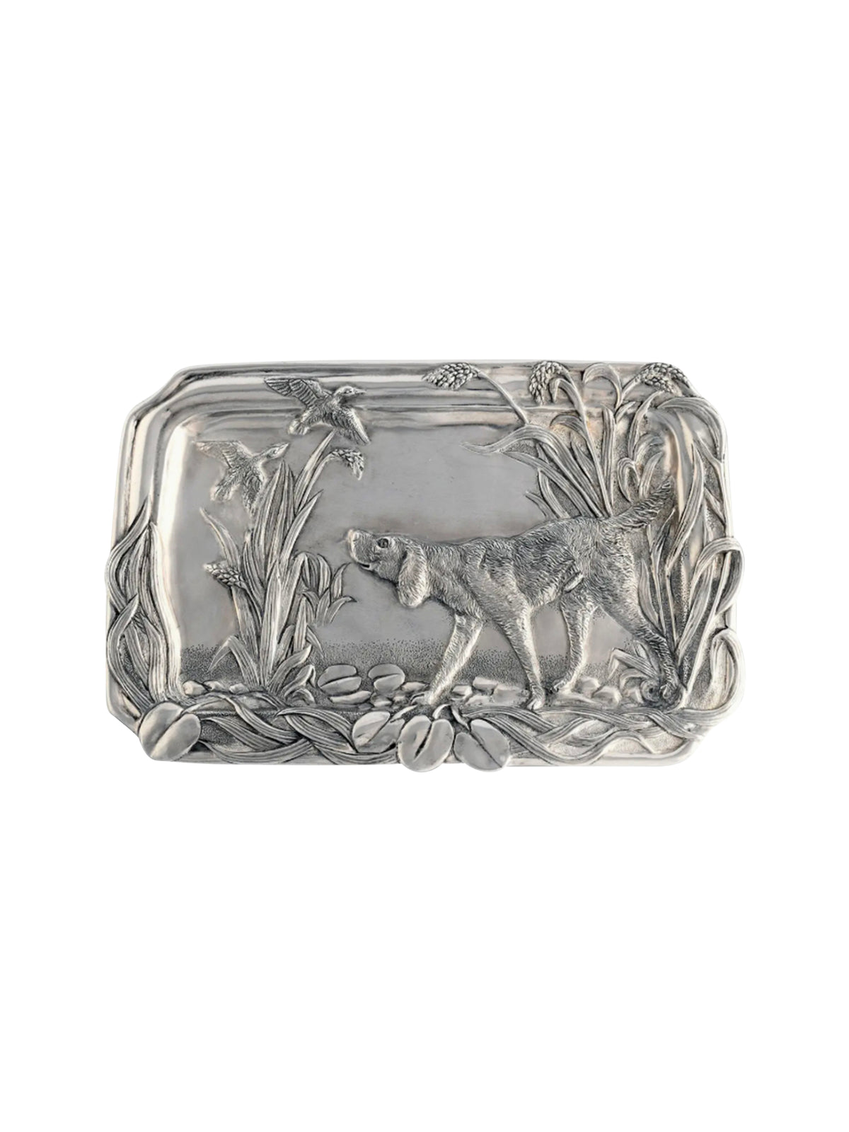 Hunting Dog Catch All Tray Weston Table