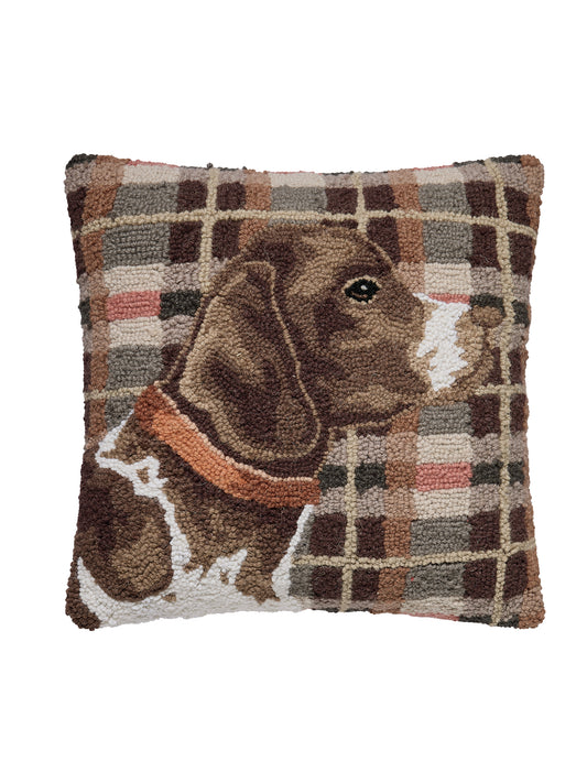 Hunting Dog Hook Pillow Weston Table
