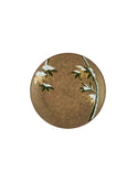 Japanese Ceramic Gold Mamezara Plate Winter Weston Table