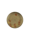 Japanese Ceramic Gold Botanical Mamezara Plate Japanese Maple Weston Table
