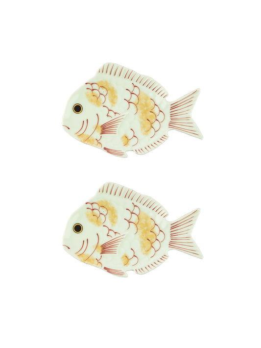 Japanese Koi Fish Condiment Dishes Weston Table