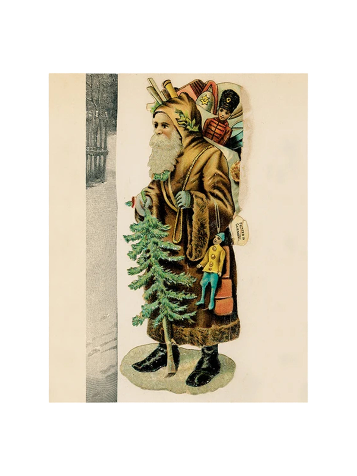 John Derian German Santa Rectangular Tray Weston Table