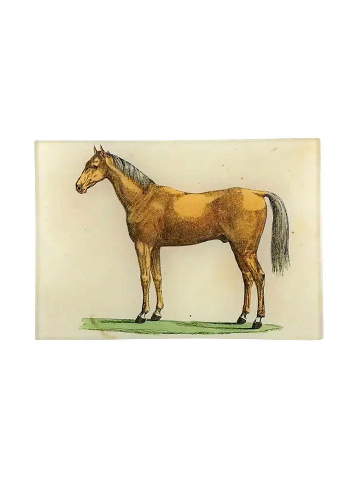 John Derian Golden Horse Mini Tray Weston Table