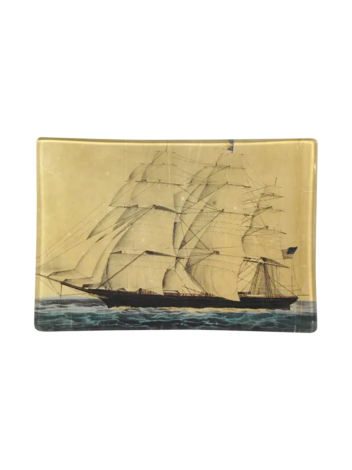 John Derian Homeward Bound Rectangular Tray Weston Table