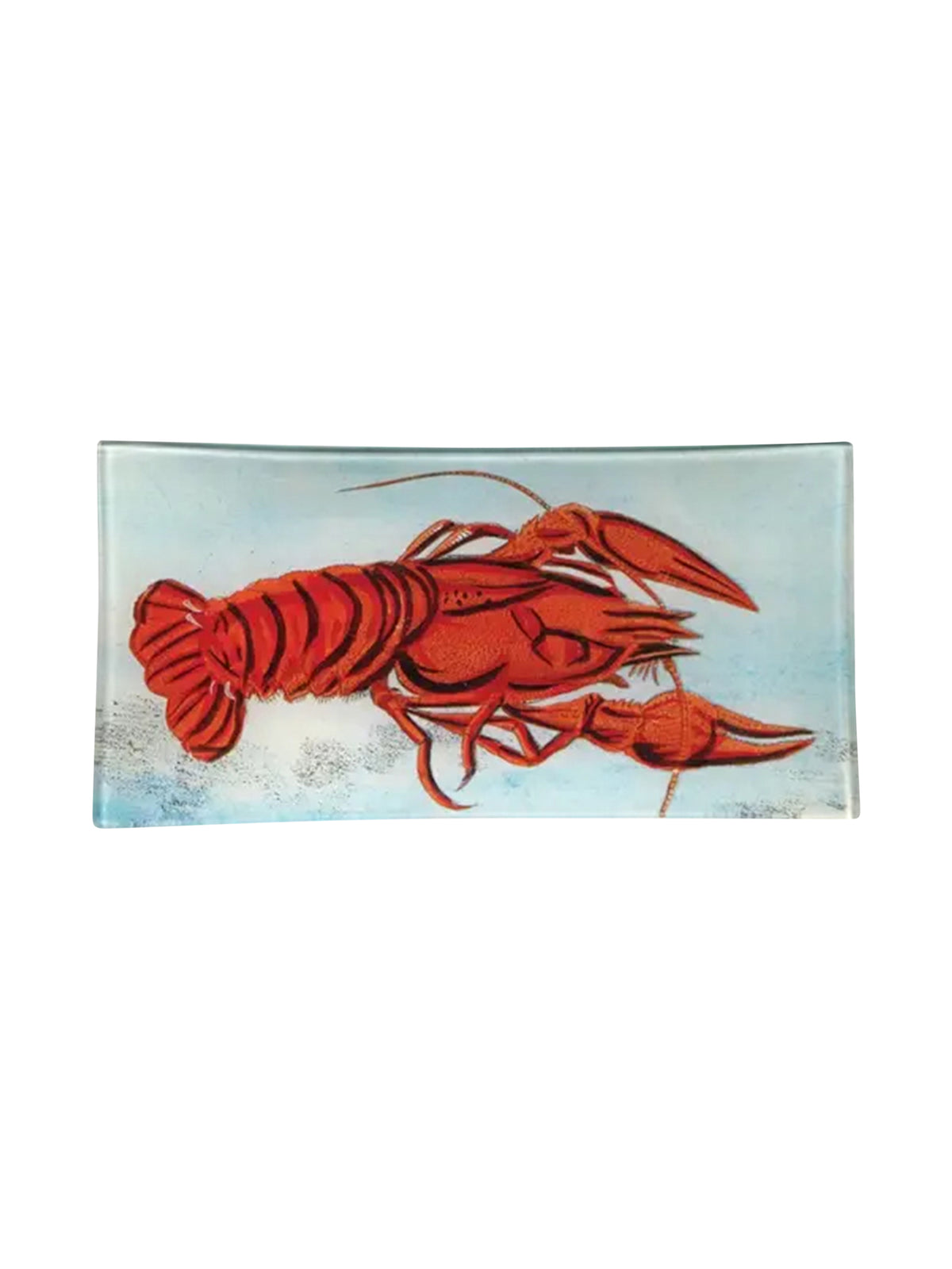 John Derian Painted Lobster Rectangular Tray Weston Table