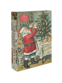 John Derian Santa Trims the Tree 1,000 Piece Puzzle Weston Table 