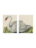 John Derian Swan Rectangular Trays Weston Table