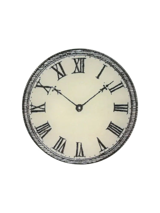 John Derian Timepiece Round Plate Weston Table