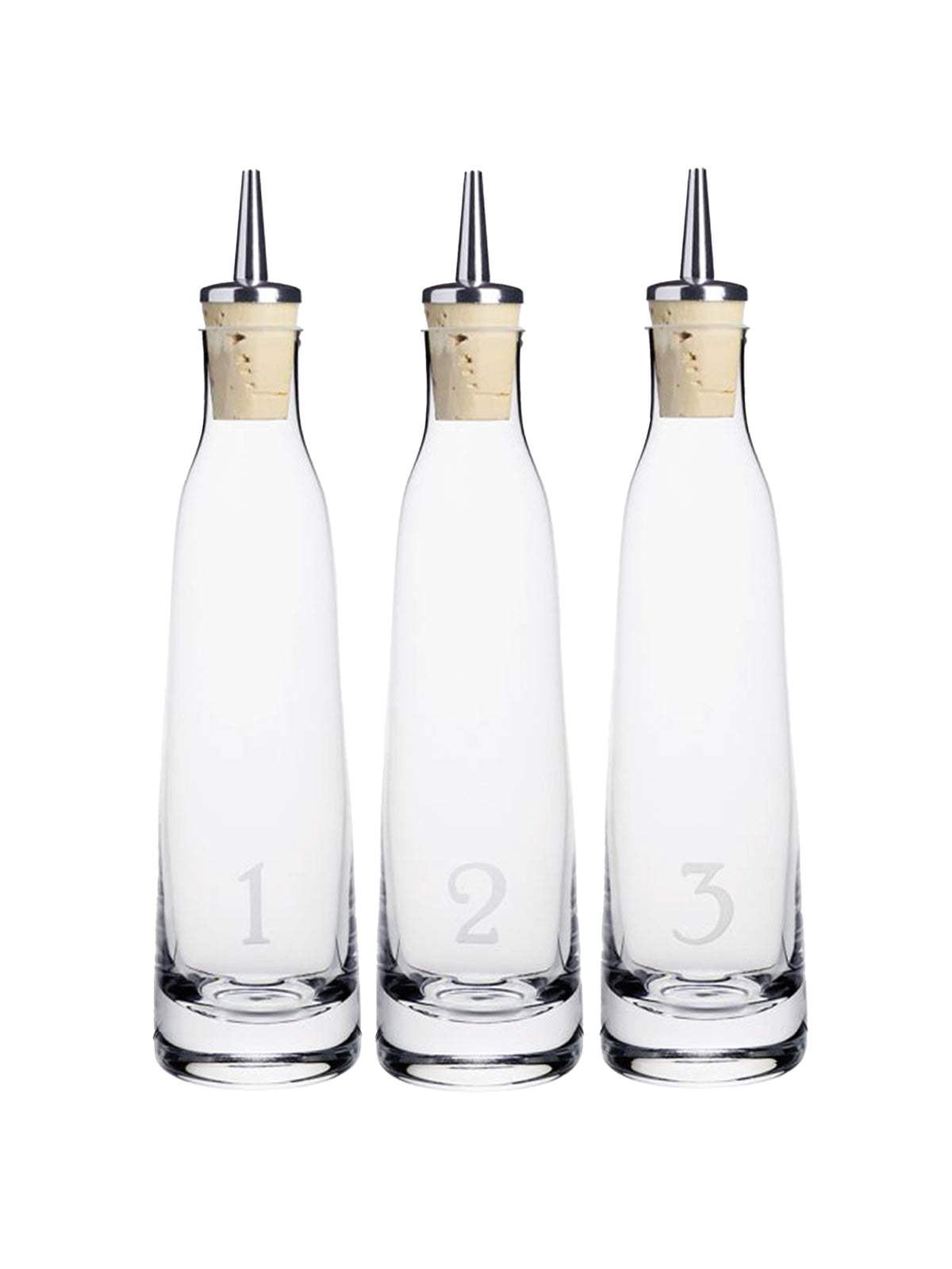 John Jenkins Numbered Simple Syrup, Shrub, and Bitters Bottles | Bar ...
