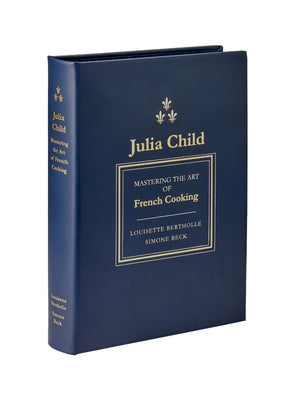  Julia Child Mastering Art of French Cooking Navy Leather Bound Edition Weston Table 