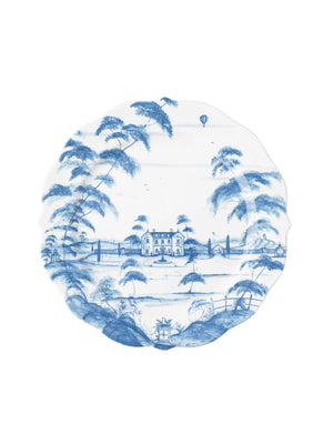  Juliska Country Estate Delft Blue Round Platter Weston Table 