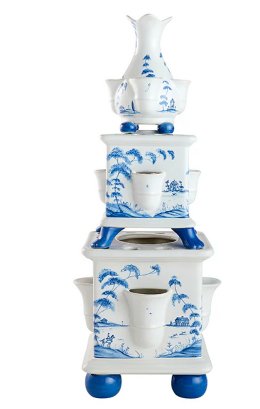 Juliska Country Estate Delft Tulipiere Tower Weston Table