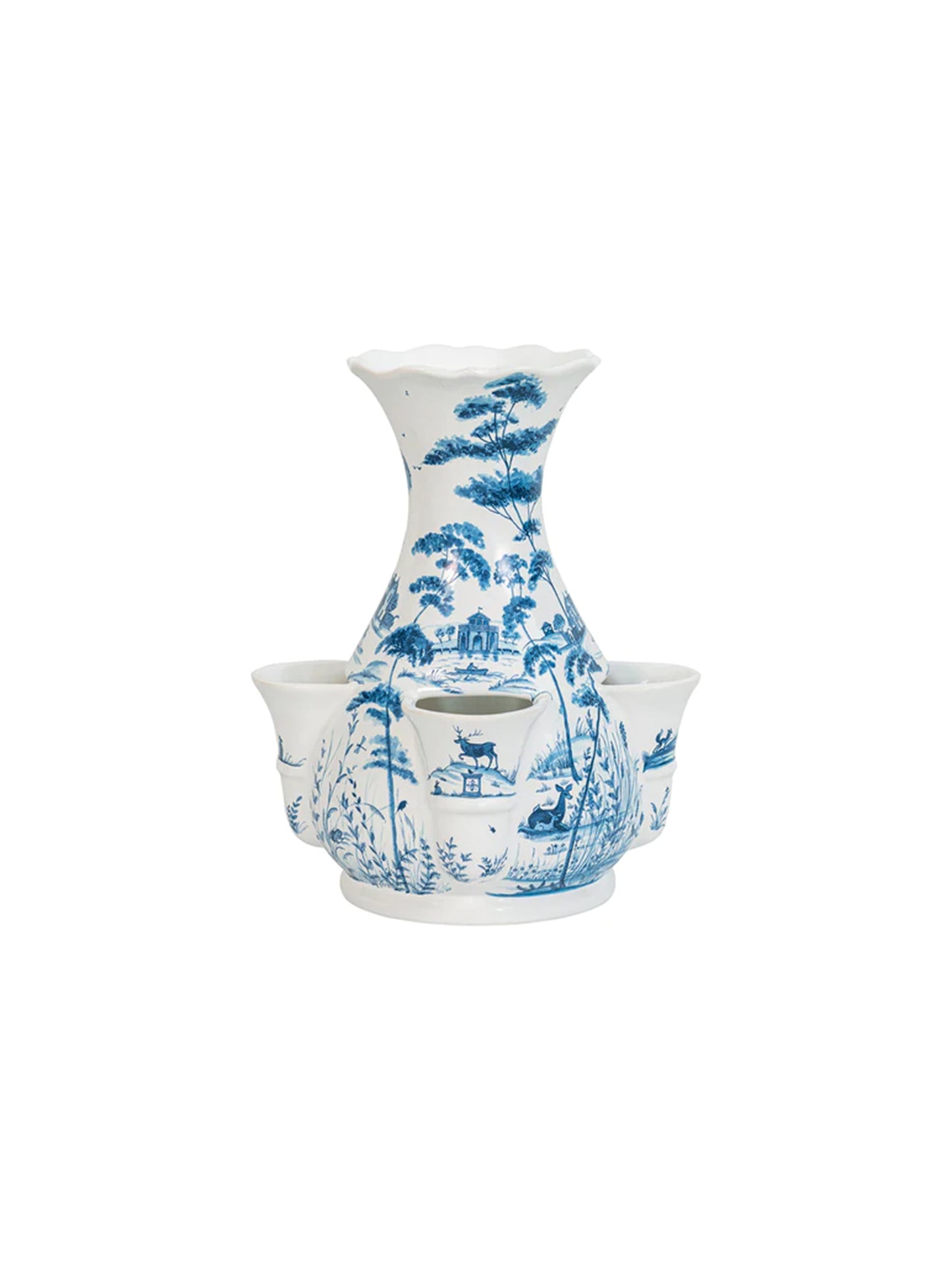 Juliska Country Estate Delft Tulipiere Vase Weston Table