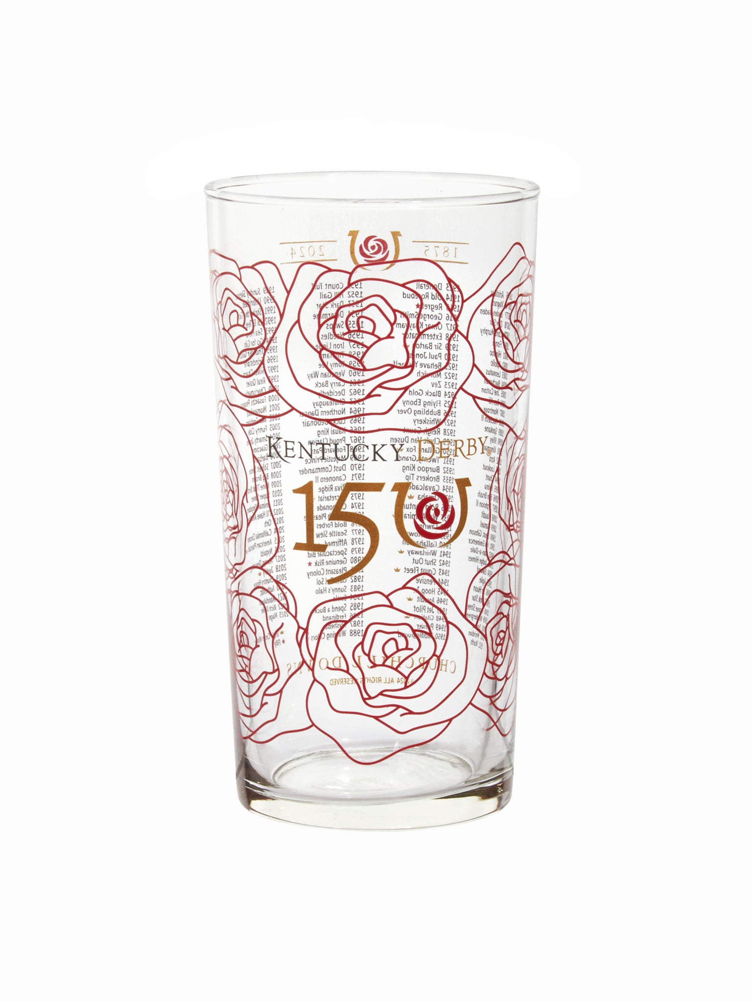 Kentucky Derby 150th Mint Julep Glasses Weston Table