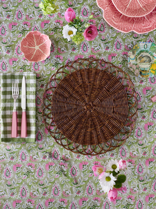 Kim Seybert Brown Alfresco Placemats Weston Table