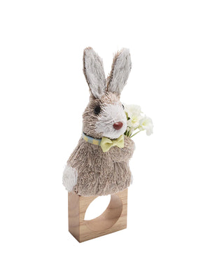  Kim Seybert Bunny Napkin Ring Set Weston Table 