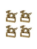 Kim Seybert Dragon Napkin Ring Set Weston Table