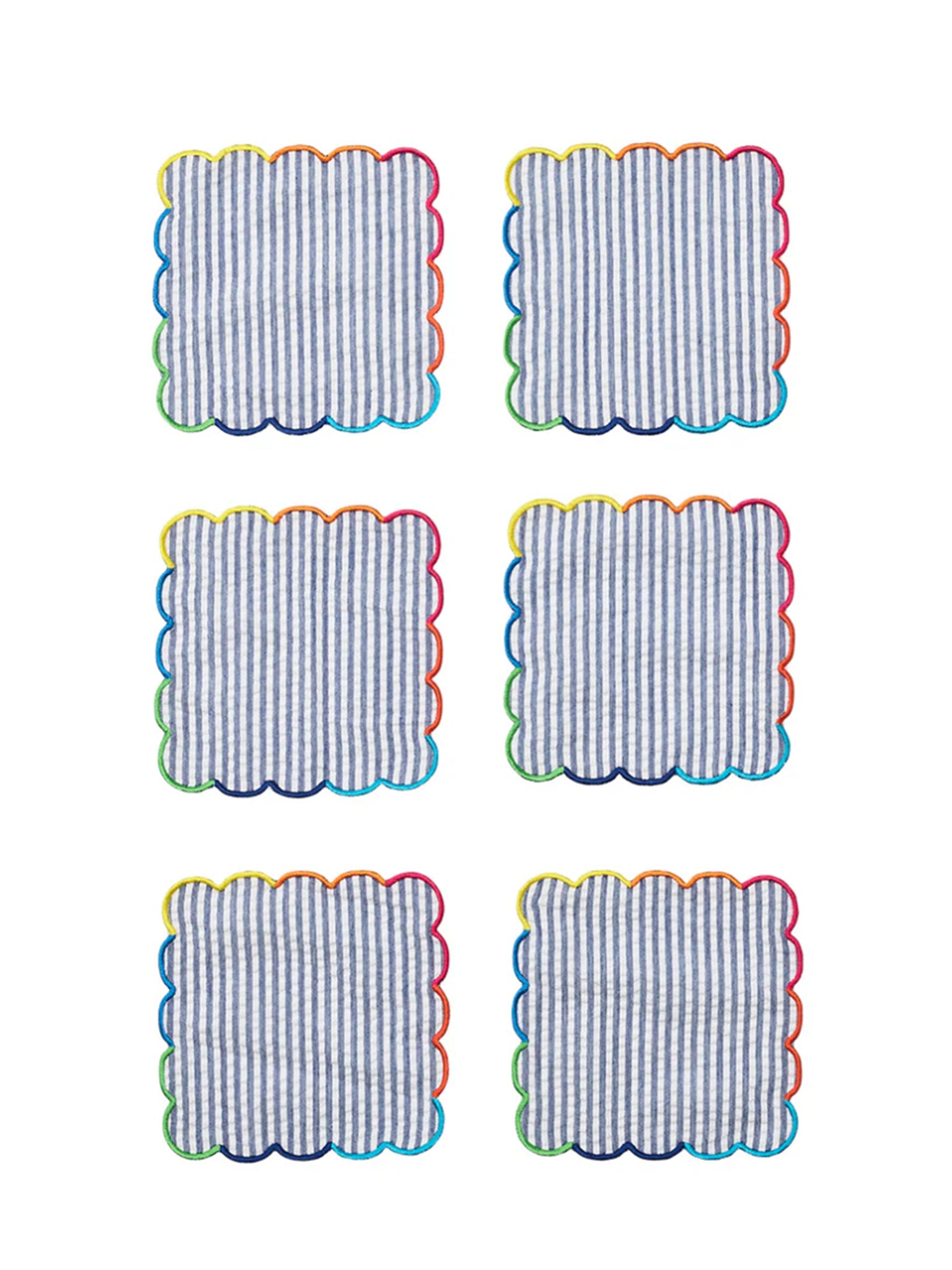 Kim Seybert Fiesta Cocktail Napkin Set Weston Table