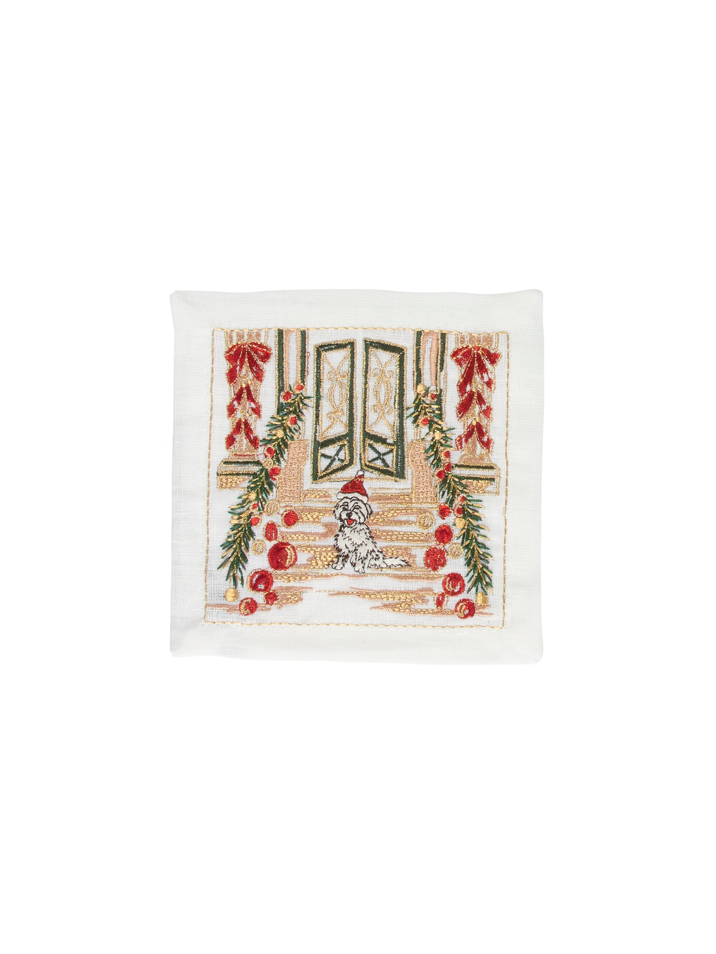 Kim Seybert Holiday Paws Cocktail Napkins Weston Table