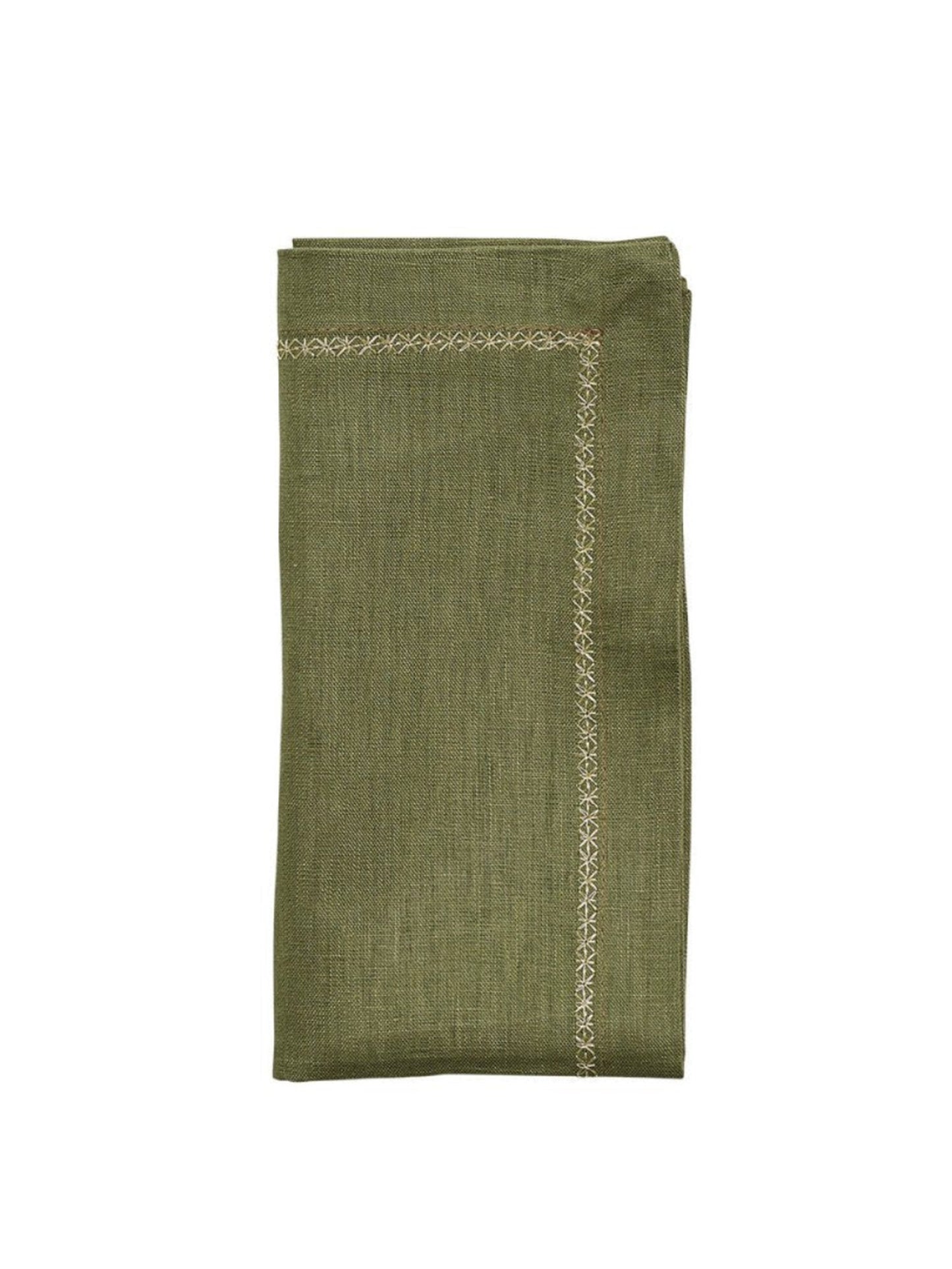 Kim Seybert Olive Classic Napkin Set Weston Table