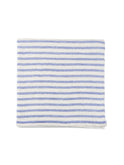 Kontex Navy Linen Border Bath Towel Weston Table