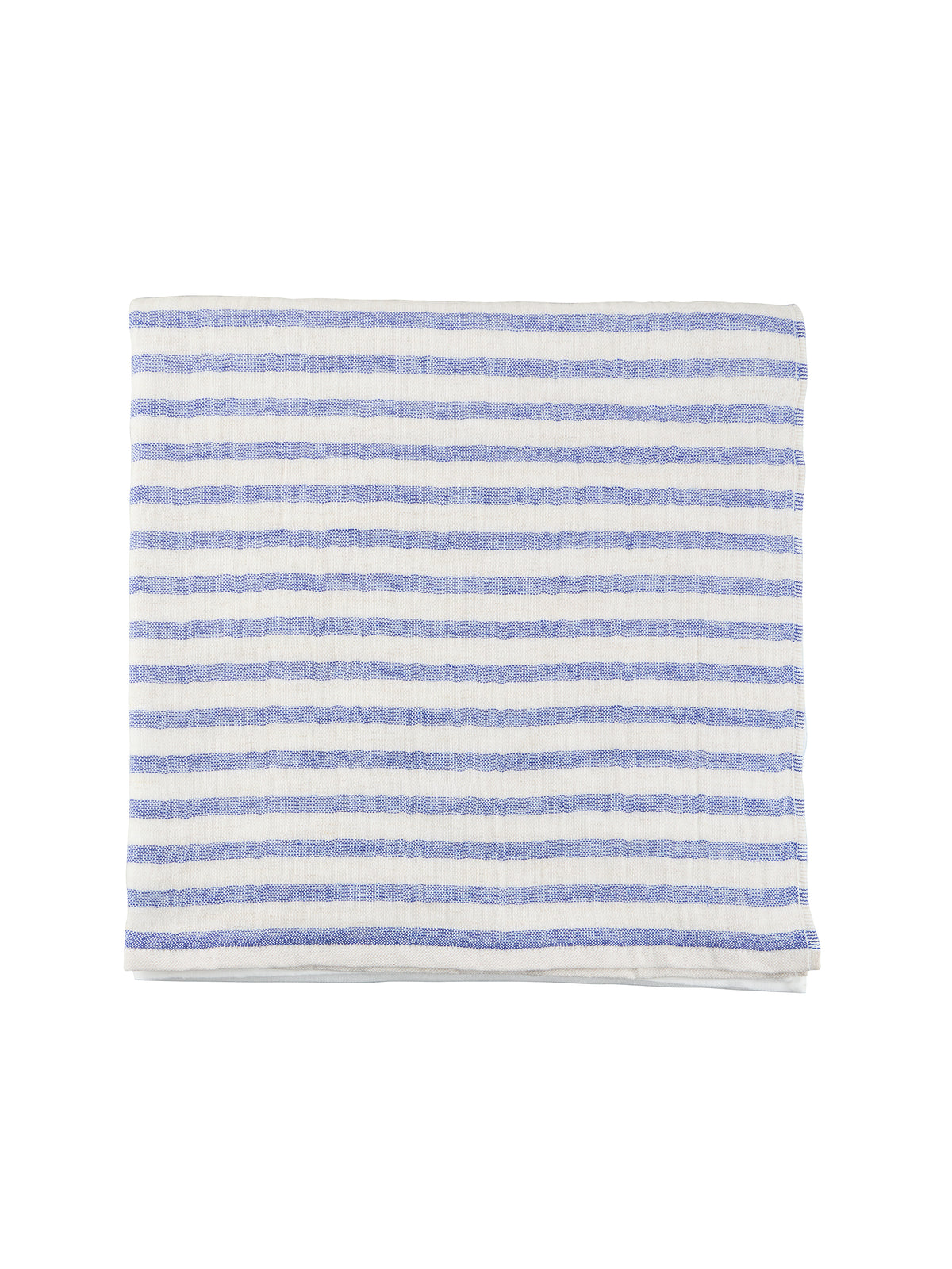 Kontex Navy Linen Border Bath Towel Weston Table