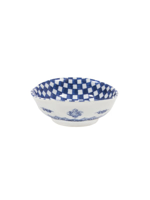  Koushi Blue Gingham Condiment Bowl Weston Table 