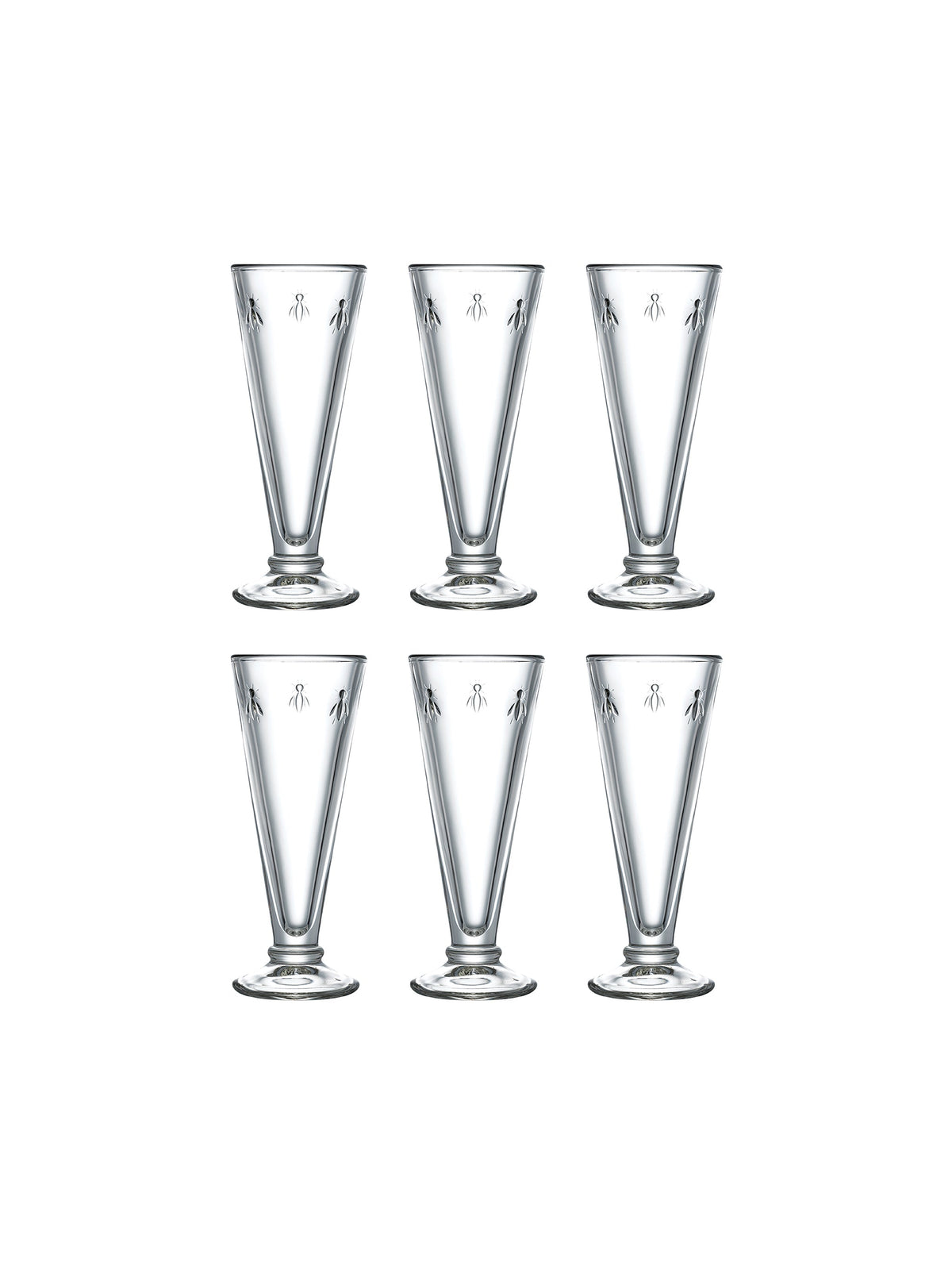 La Rochere Bee Champagne Flutes Weston Table