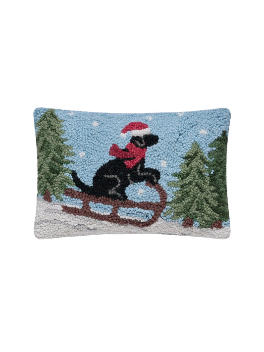 Lab On Sled Hook Pillow Weston Table