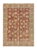 Landry & Arcari 1920s Merlot Handwoven Persian Rug Weston Table
