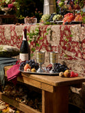 Landry & Arcari 1920s Merlot Handwoven Persian Rug Weston Table