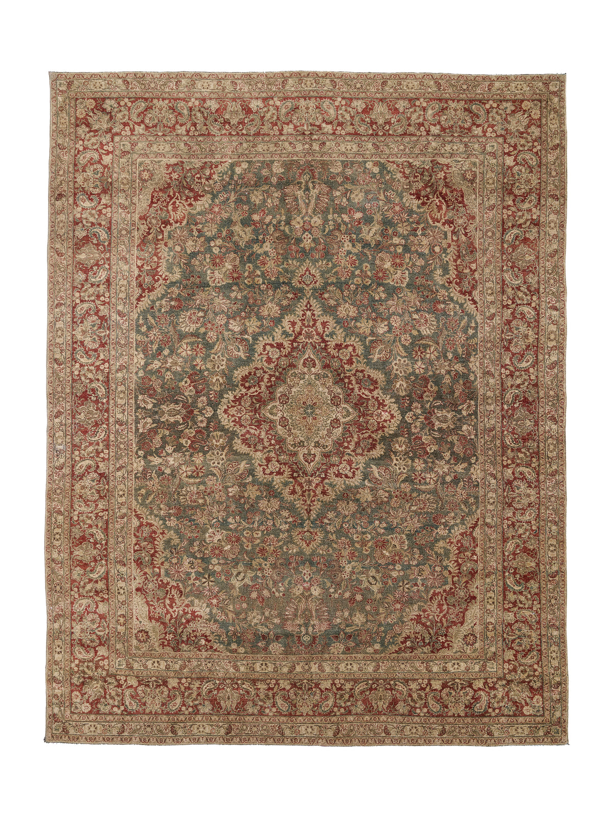 Landry & Arcari 1925 Jozan Sarouk Handwoven Rug Weston Table