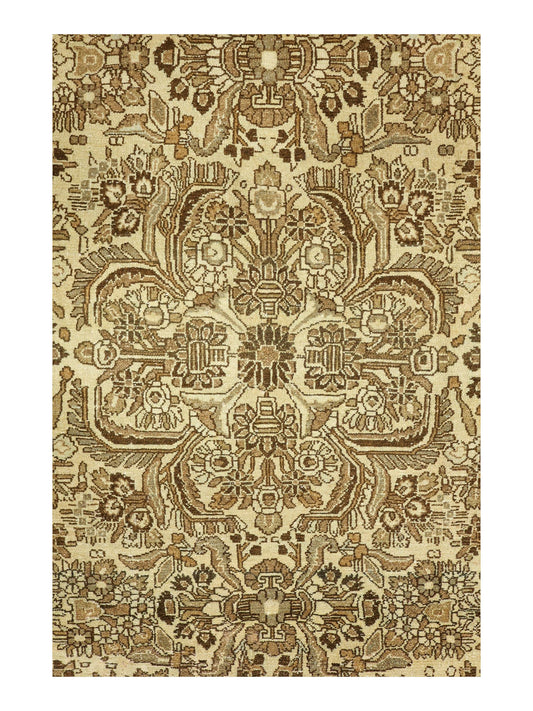 Landry & Arcari 1935 Persian Dargazine Handwoven Rug Weston Table