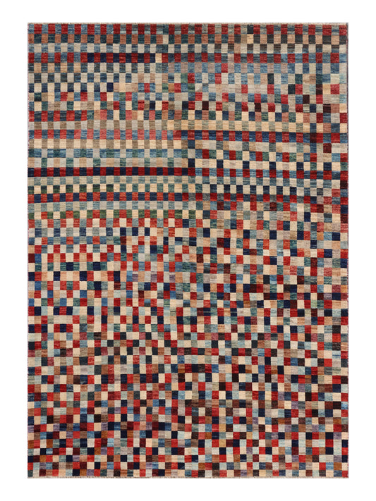 Landry and Arcari Abrash Geometric Rug Weston Table