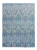 Landry & Arcari Flower Wool on SIlk on Cotton Rug Weston Table