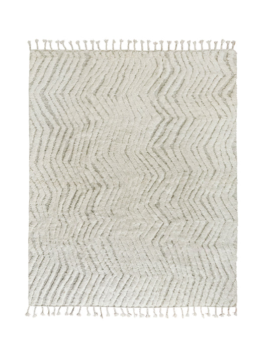 Landry & Arcari Hand Woven Sherpa Wool Rug Weston Table