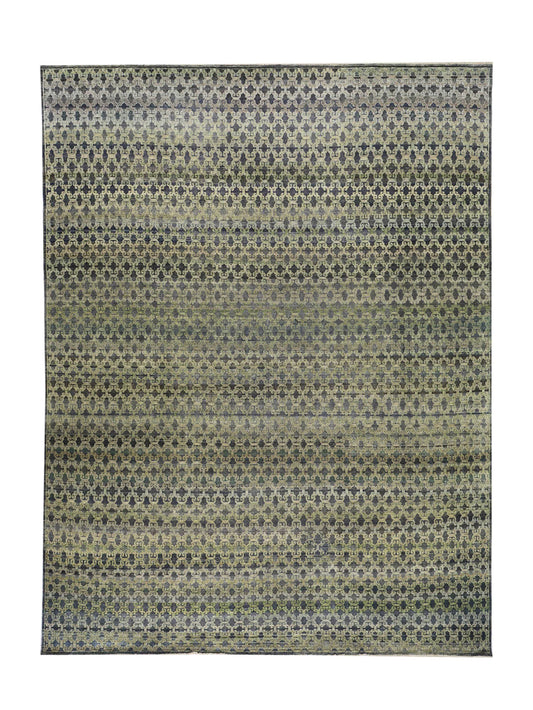 Landry & Arcari Samarkand Wool and Silk Rug Weston Table