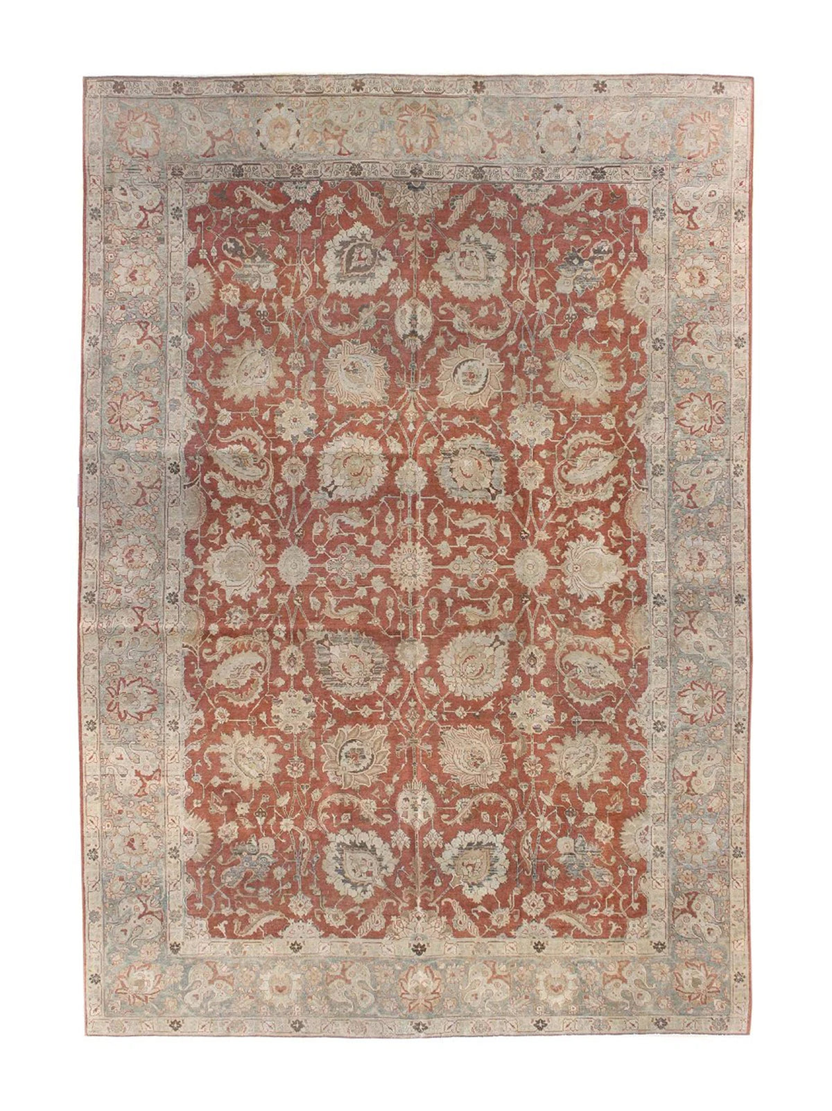 Landry & Arcari 1915 Persian Tabriz Rug Weston Table
