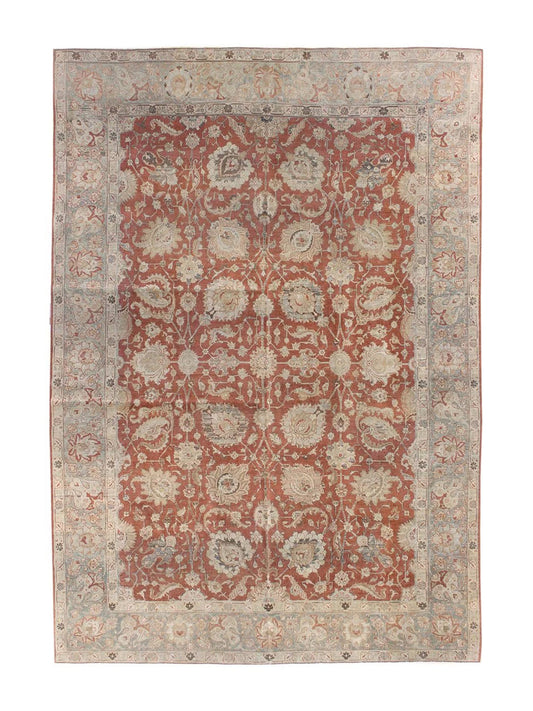 Landry & Arcari 1915 Persian Tabriz Rug Weston Table