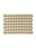Latte Gingham Placemats Weston Table
