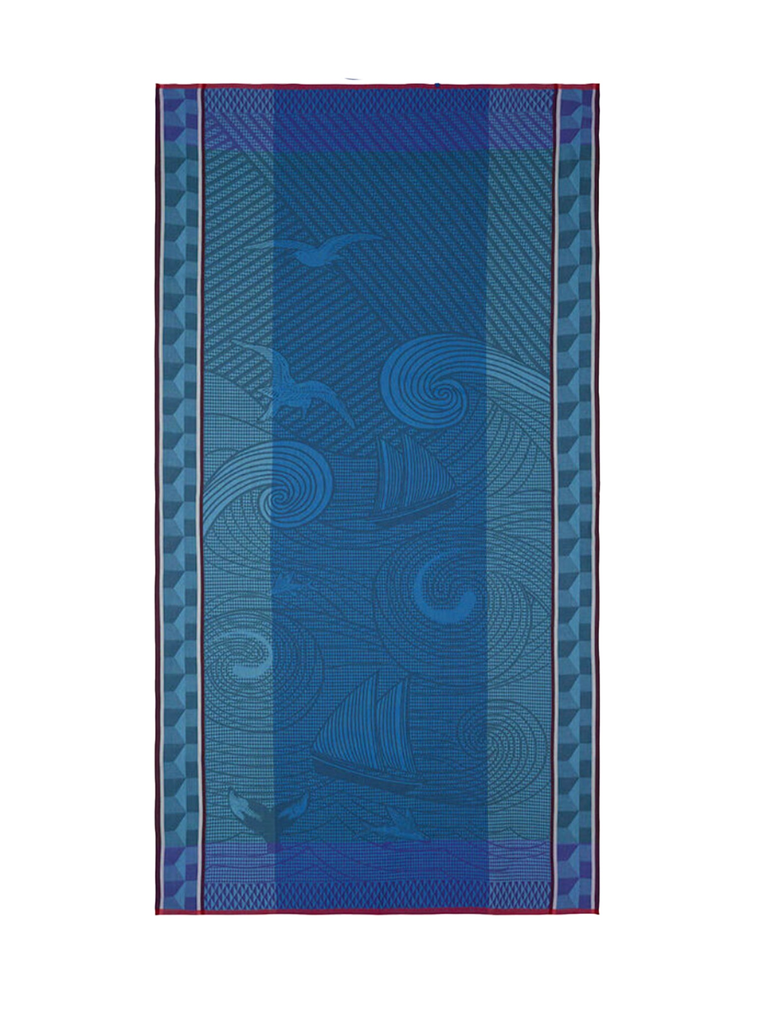 Le Jacquard Francais Seaside Beach Towel Weston Table