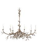 Lennox Branching Chandelier Aged Silver Weston Table